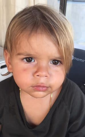 <p>Kourtney Kardashian Instagram</p> Kourtney Kardashian shares a throwback photo of daughter Penelope to celebrate her 11th birthday