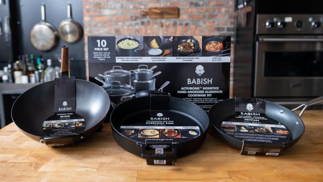 New Babish 12 piece cookware set this fall. What other essential kitchen  equipment do you want to see Andrew's face on? : r/bingingwithbabish