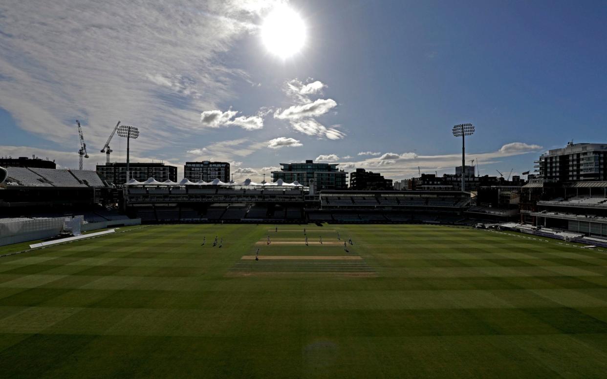 Essex lead Somerset by 36 runs after they completed their first innings at Lord's - PA