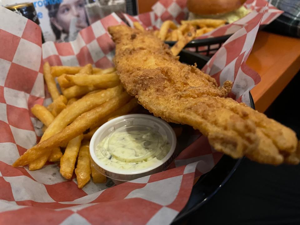 Bob O'Malleys Whaleback Restaurant's $9 fish and chips.