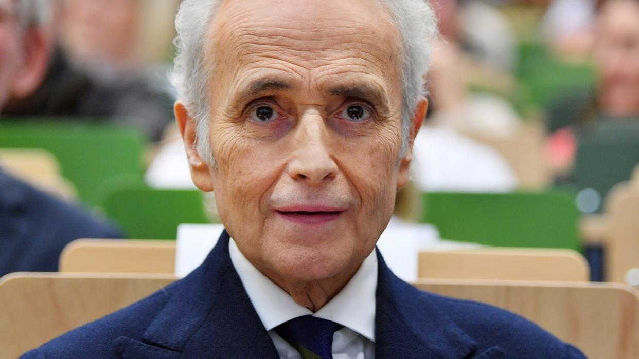 Der spanische Opernsänger José Carreras überlebte eine schwere Leukämie-Erkrankung.