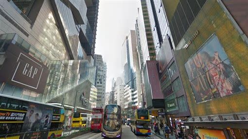 香港零售店面、商辦租賃成交，今年明顯衰退。（翻攝自GoogleMap）