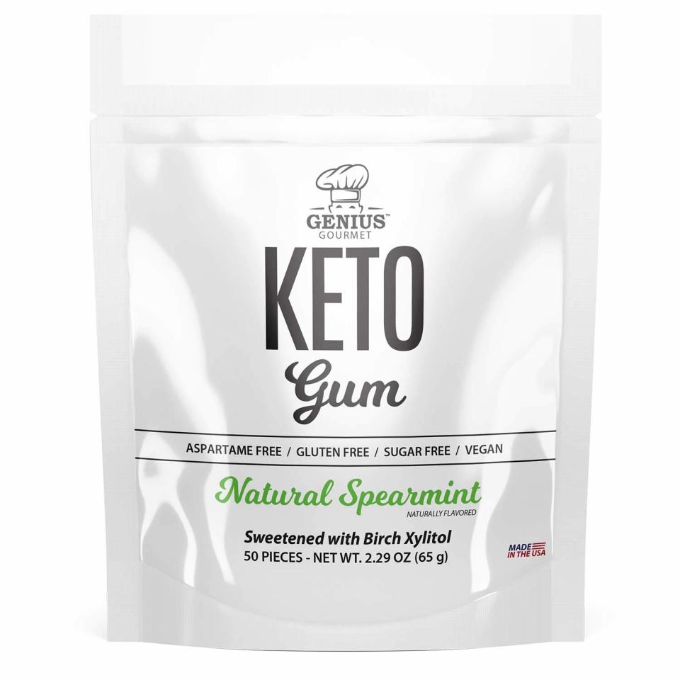 Natural KETO gum with xylitol