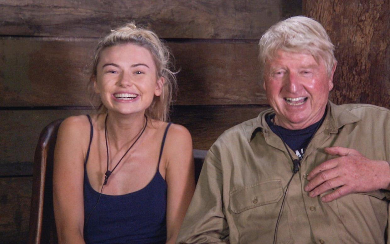 Georgia Toffolo and Stanley Johnson 'I'm a Celebrity... Get Me Out of Here!'  - REX/Shutterstock