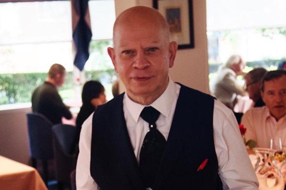 London waiter, on the job for 45 years, named the UK’s most popular waiter (Neil Heshmat)
