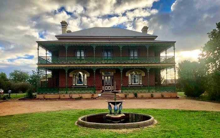 Lawrence grew up in Monte Cristo homestead, what he now calls 'Australia's most haunted home'. Photo: Facebook/ MonteCristoHomestead