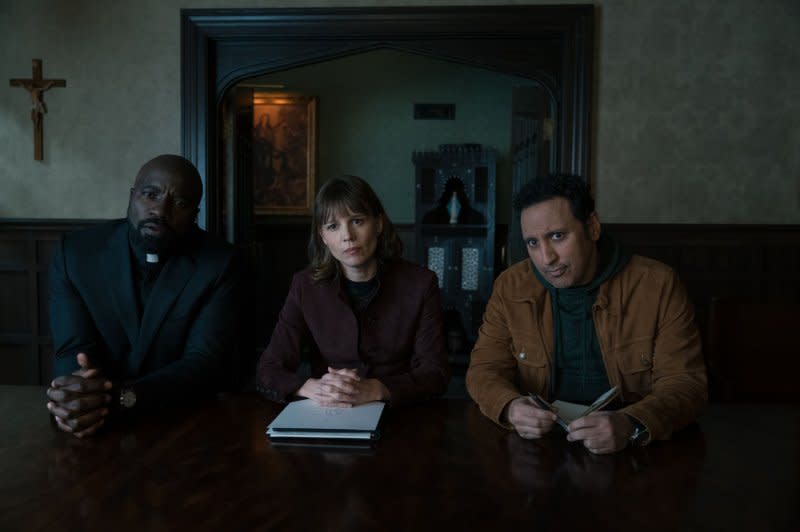 Mike Colter as David Acosta, Katja Herbers as Kristen Bouchard and Aasif Mandvi as Ben Shakir in "Evil." The upcoming fourth season will be the show's last. Photo courtesy of Paramount+