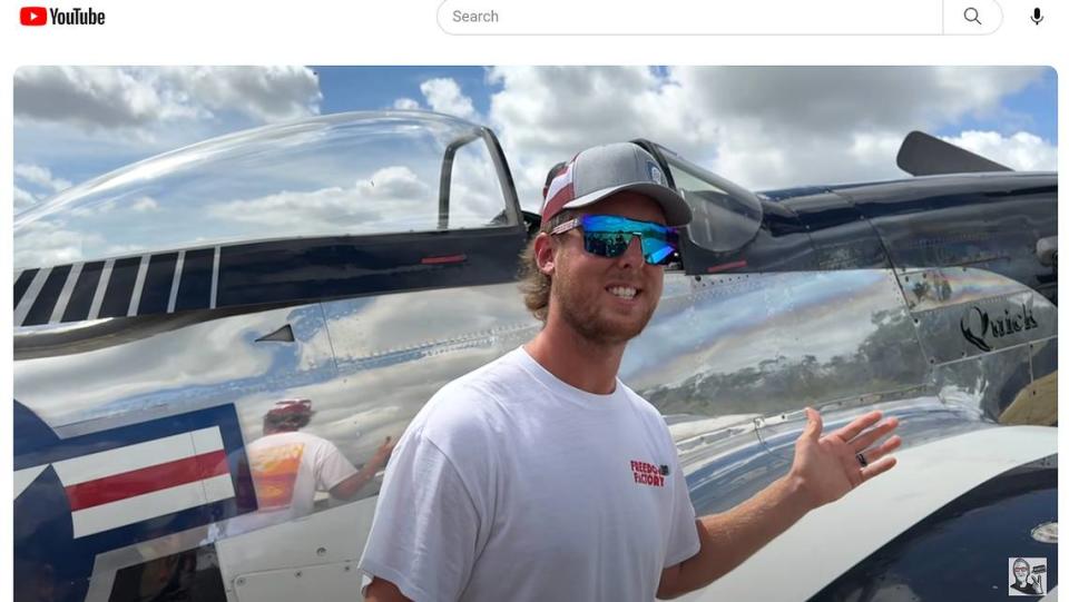YouTube star Cleetus McFarland, whose real name is Garrett Mitchell, announced he bought an airport in Myakka on a YouTube video.