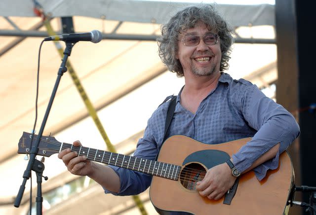 <p>Jeff Kravitz/FilmMagic, Inc)</p> Karl Wallinger of World Party performing at Bonnaroo in 2006