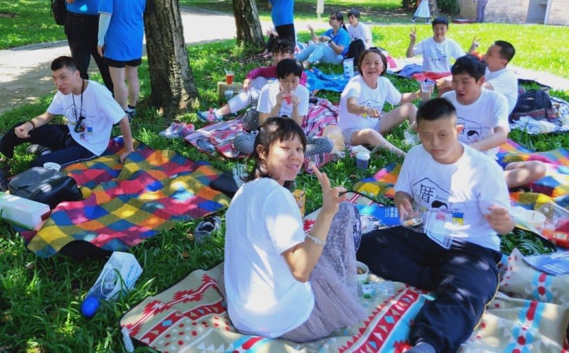 仁友愛心家園希望透過野餐活動為孩子們創造更多溫馨快樂的回憶 。
