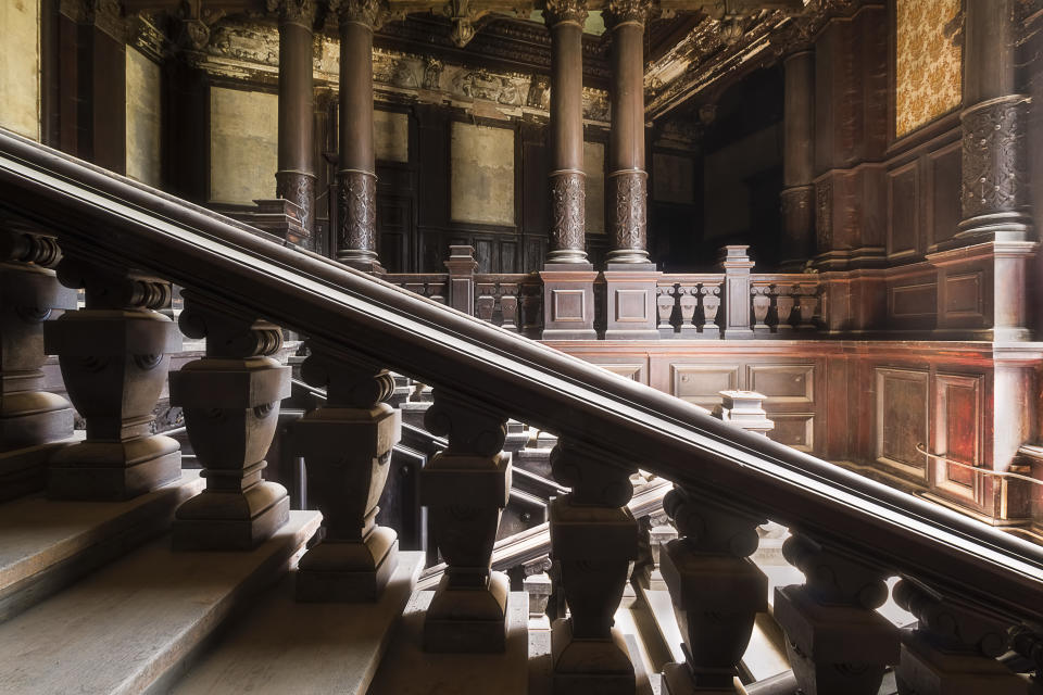 Abandoned palace in Poland