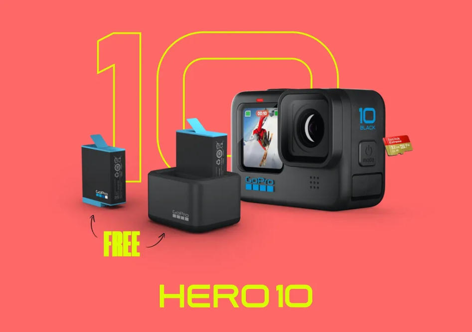 超目玉枠】 GoPro CHDHX-101-FW アクションカメラ HERO10 Black CHDHX101FW fucoa.cl