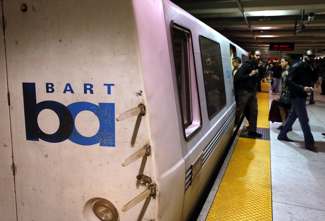 Bay Area Rapid Transit (BART) train