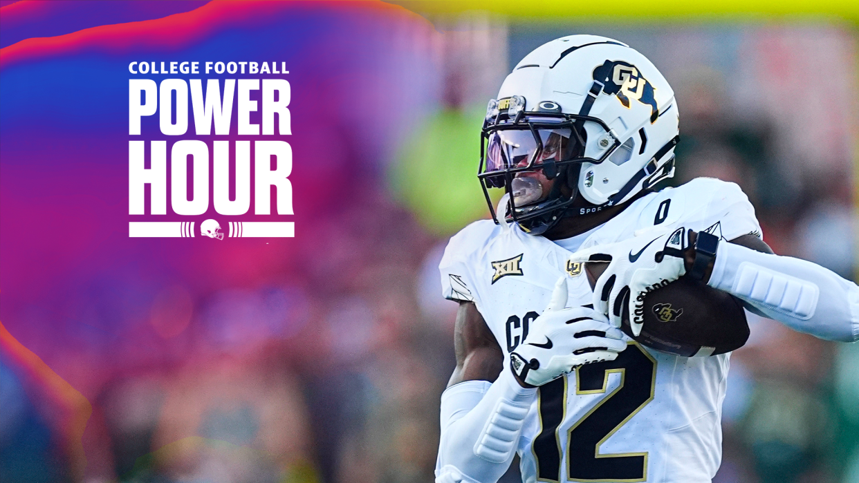 Colorado wide receiver Travis Hunter (12) in the first half of an NCAA college football game Saturday, Sept. 14, 2024, in Fort Collins, Colo. (AP Photo/David Zalubowski)