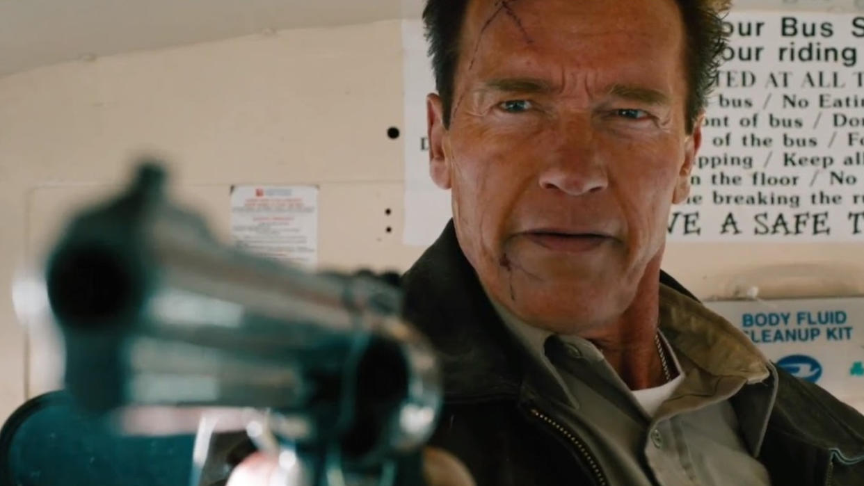  Arnold Schwarzenegger in The Last Stand. 