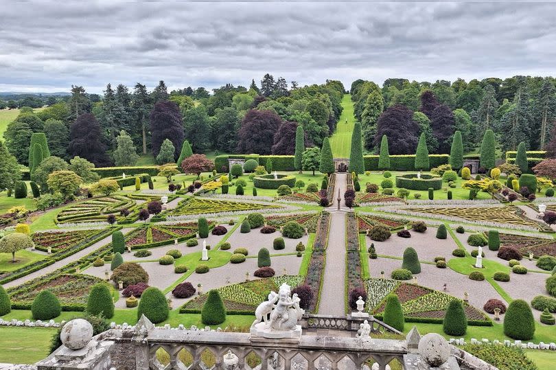 Drummond Castle Gardens in Crieff -Credit:Strathearn Herald