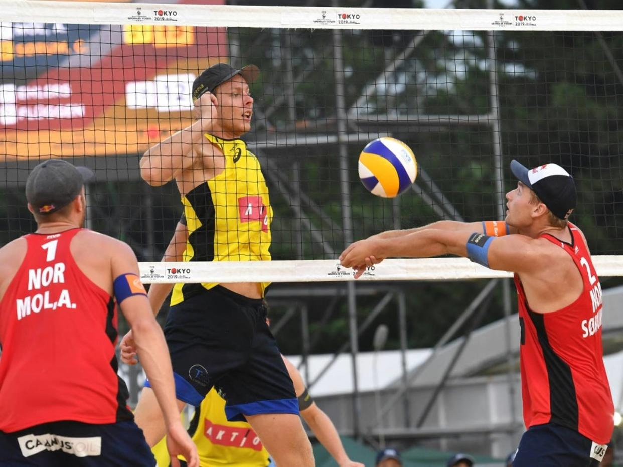 Beachvolleyballer wahren Chance auf zweites Olympia-Ticket