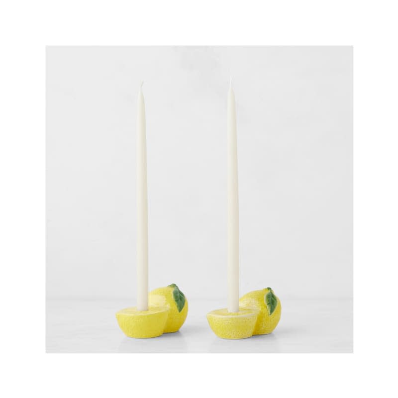 Limone Tiny Taper Holders (Set of 2)