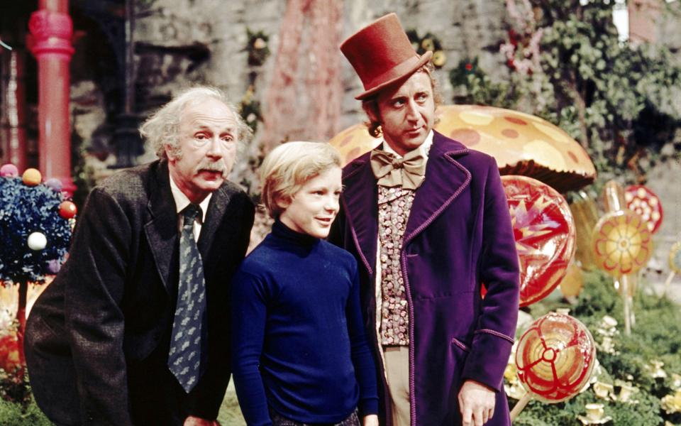 Day dream believer: Jack Albertson, Peter Ostrum and Gene Wilder