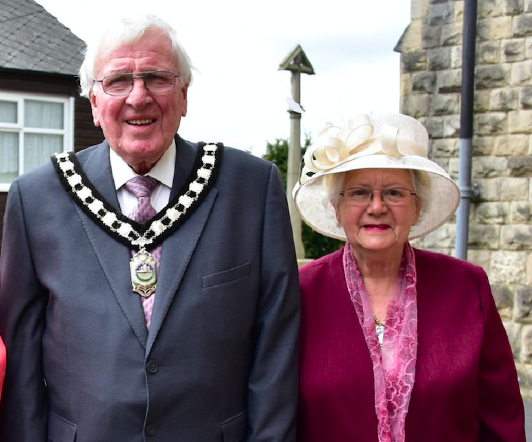 A suspect has been arrested on suspicion of murdering Freda Walker, pictured with husband Ken Walker. (PA)