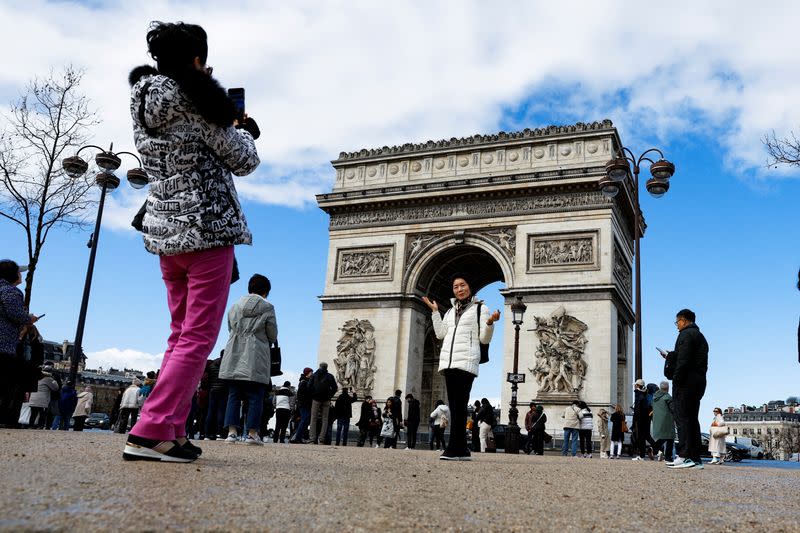 FILE PHOTO: Europe hopes for busy summer return despite Chinese tourists growing dimmer