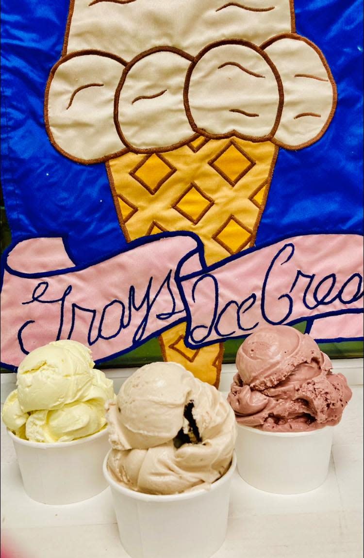 Vegan flavors are back at Gray's Ice Cream in Tiverton.