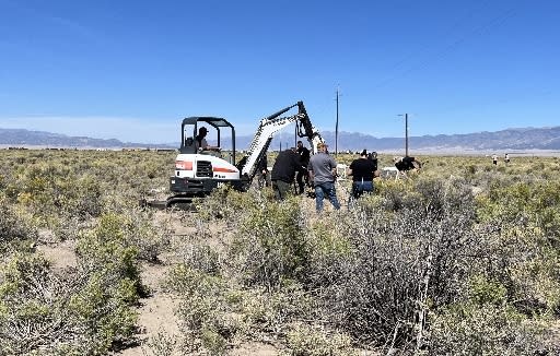 Law enforcement investigators conduced a search on Sept. 29, 2023, in the area where Suzanne Morphew's remains were found. (Credit: Colorado Bureau of Investigation)