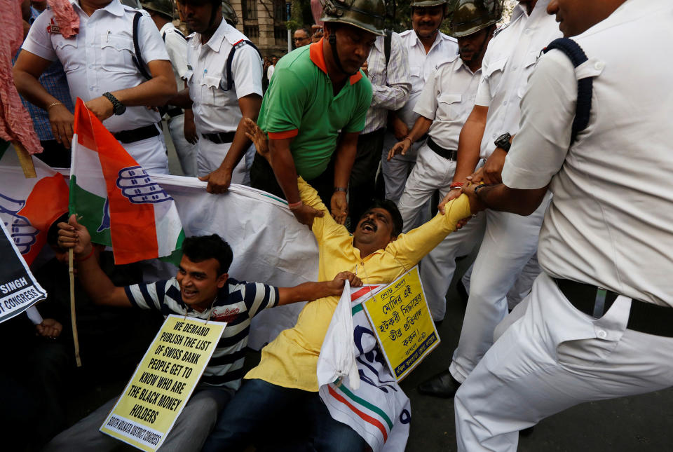 Protest in Kolkata