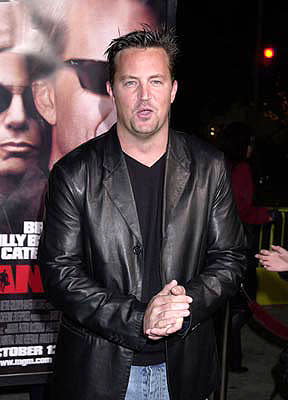 Matthew Perry at the Westwood premiere of MGM's Bandits