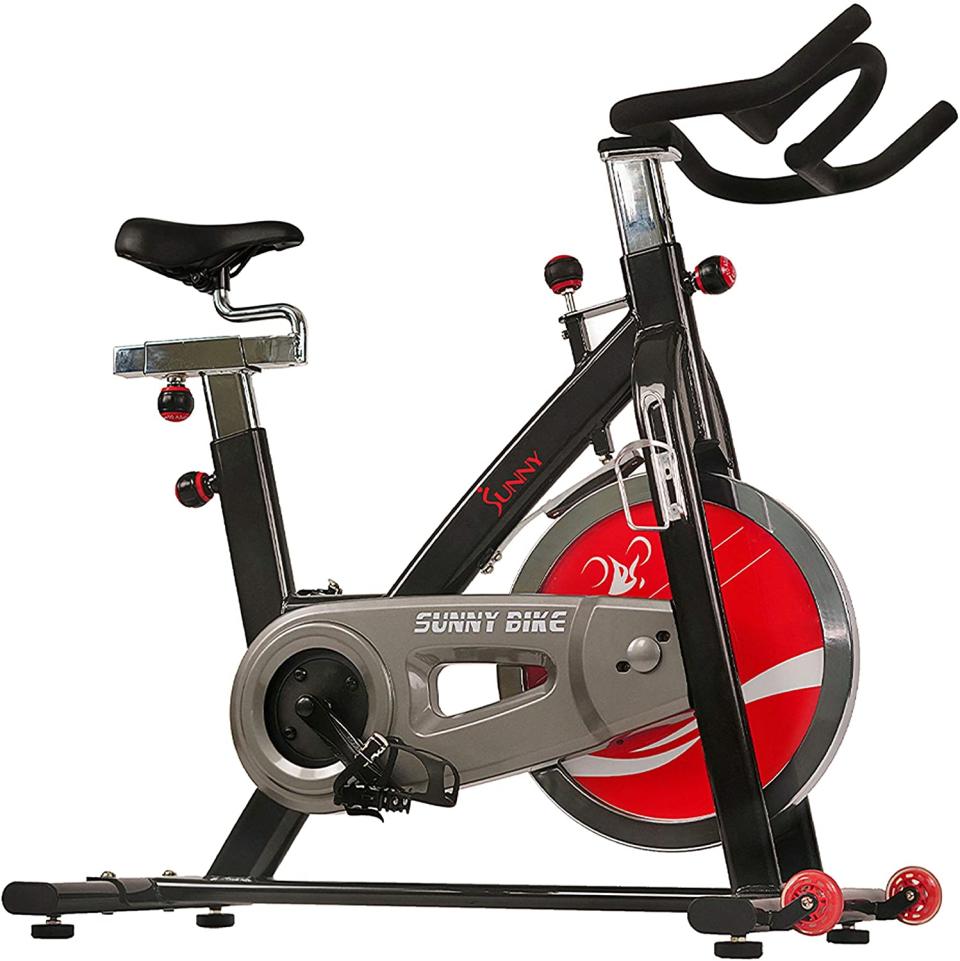 sunny health & fitness exercise bike, budget exercise bikes