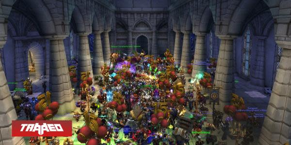 Miles de jugadores de WoW se aglomeran en la Catedral de la Luz para  despedir a Reckful