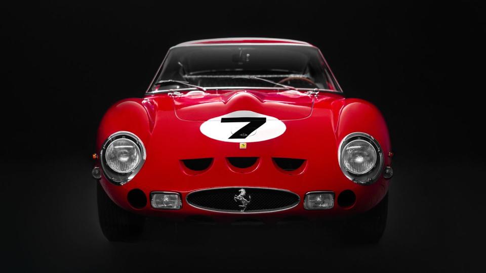 a ferrari 330 lmb sports car