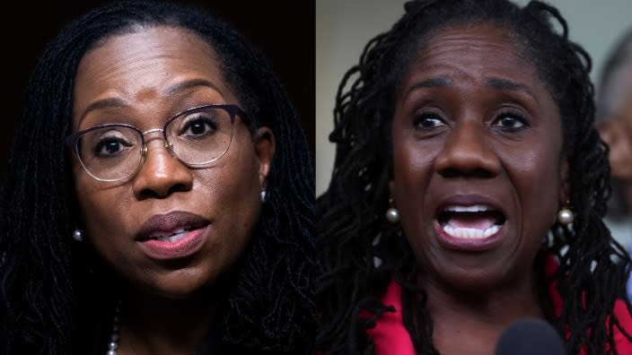 Left to right: Ketanji Brown Jackson and Sherrilyn Ifill. (Photo: Getty Images)