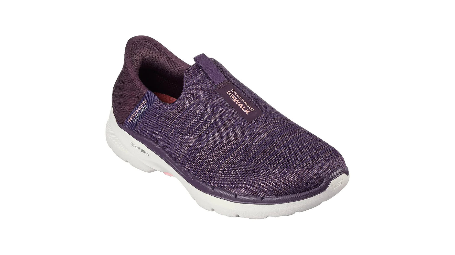 Skechers, Womens Go Walk 6 Slip In Vibrant