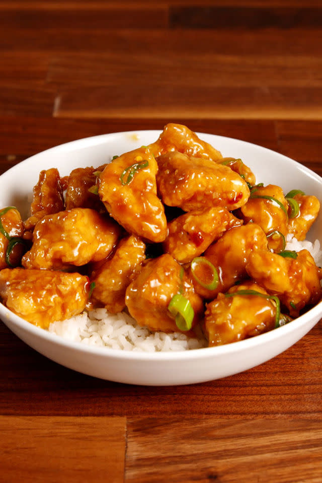 Sticky Orange Chicken