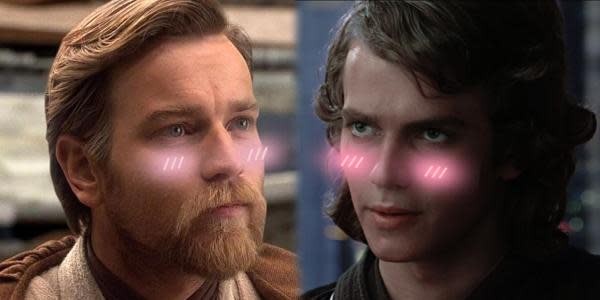 Star Wars: Ewan McGregor dice que fans le envían mucho arte homoerótico de Obi-Wan y Anakin