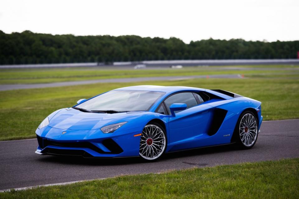 The 2018 Lamborghini Aventador S. Courtesy Lamborghini