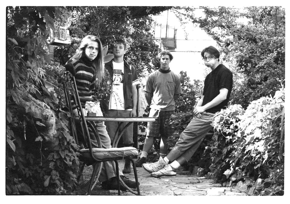 Weezer, circa 1992. Photo credit: Heather Conley/Karl Koch Weezer Archive - Credit: Heather Conley/Karl Koch Weezer Archive