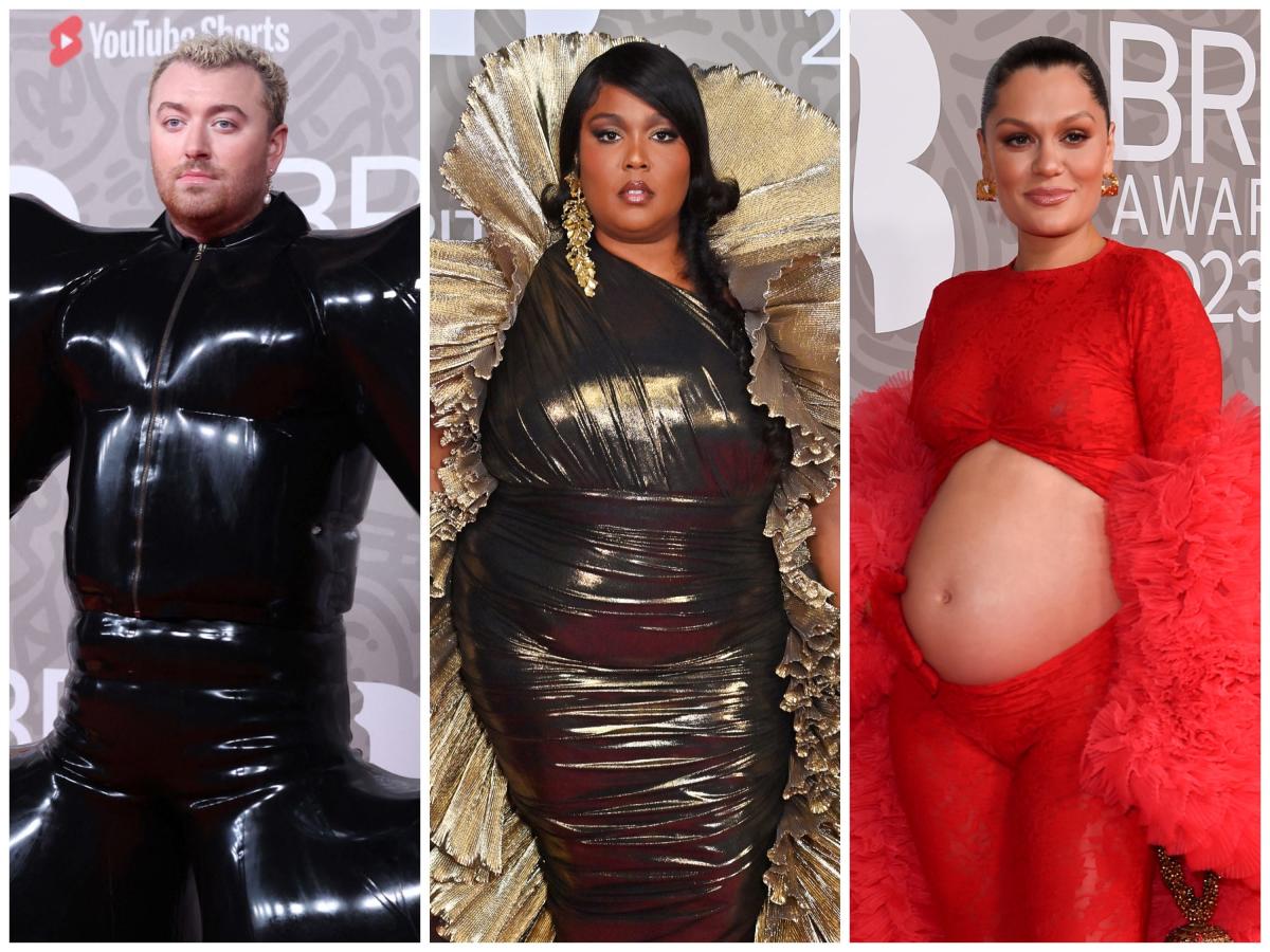 The most daring outfits celebrities wore at the 2023 Brit Awards