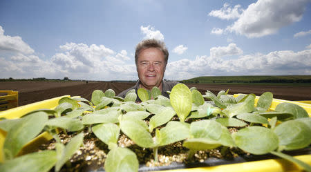 Guy Poskitt of Poskitts farm in Goole, Britain May 23, 2016. REUTERS/Andrew Yates