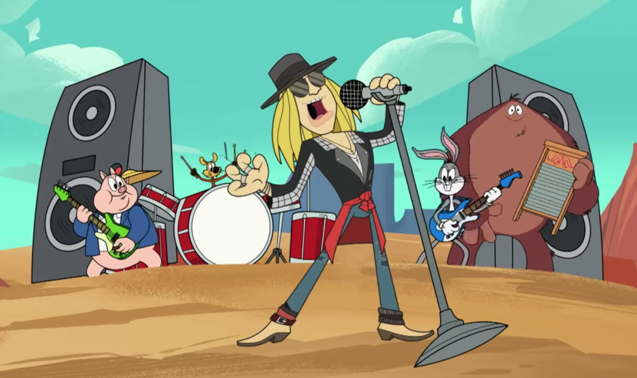 “The New Looney Tunes,” featuring Axl Rose. (Photo: Boomerang)