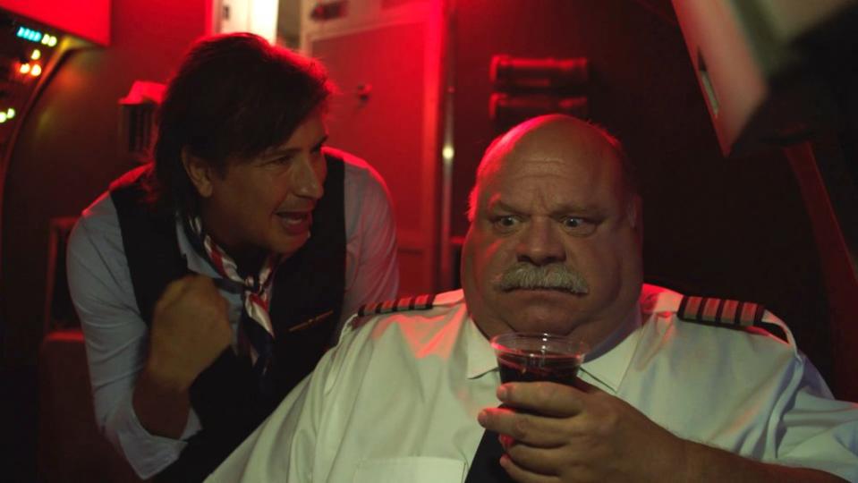 Pete Zias (L) and Kevin Chamberlin in ‘Cock N’ Bull 3′ - Credit: Kite Squared Productions