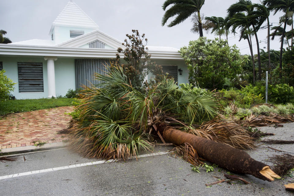 Hurricane Irma pounds Florida