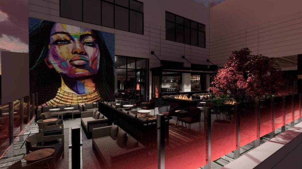 Hestia Rooftop will open in Spring 2023 in Ballantyne Village.