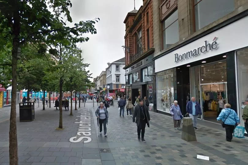 The 17-year-old boy was attacked in the city centre.