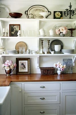 More Open Kitchen Shelving