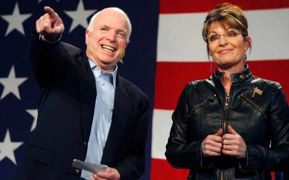 Palin, McCain's running mate in 2008, failed to convince voters that she could deputise for the president - REUTERS