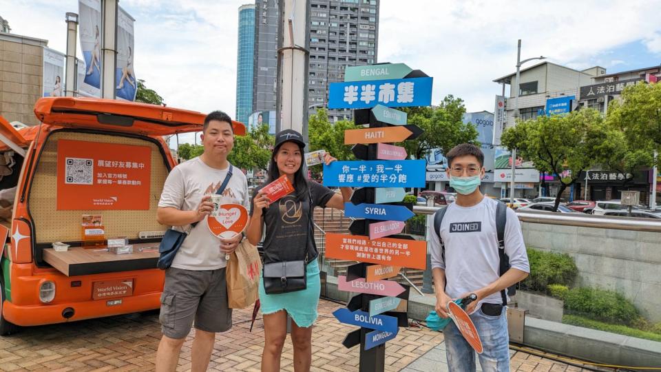 展望會打造「齊飢體驗車」，期許更多人關注全球糧食危機。