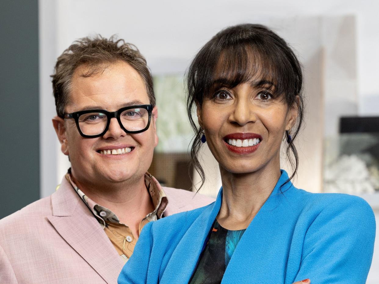 Michelle Ogundehin is the head judge on Interior Design Masters with Alan Carr.