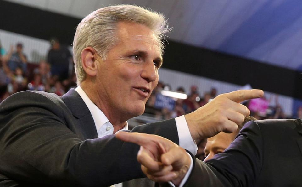 Rep. Kevin McCarthy tried to blame Twitter, but the real culprit was ... Rep. Kevin McCarthy. (Photo: Jonathan Ernst / Reuters)